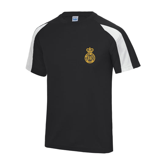 Life Guards Cap Badge Contrast Polyester T-Shirt