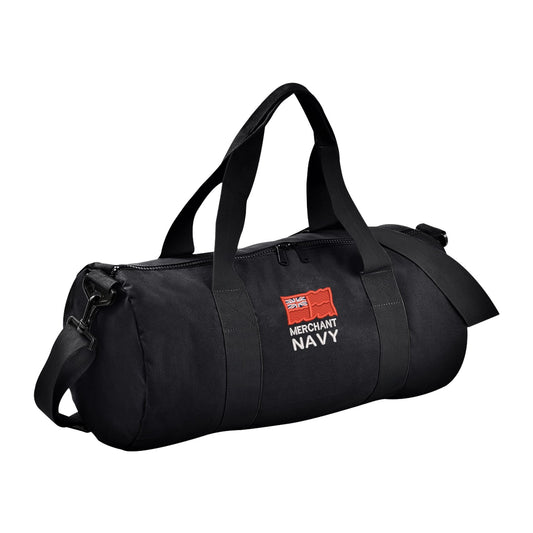 Merchant Navy Barrel Bag