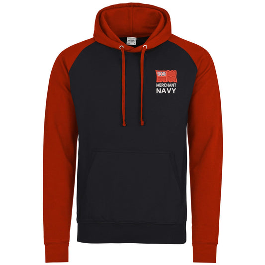 Merchant Navy Contrast Hoodie