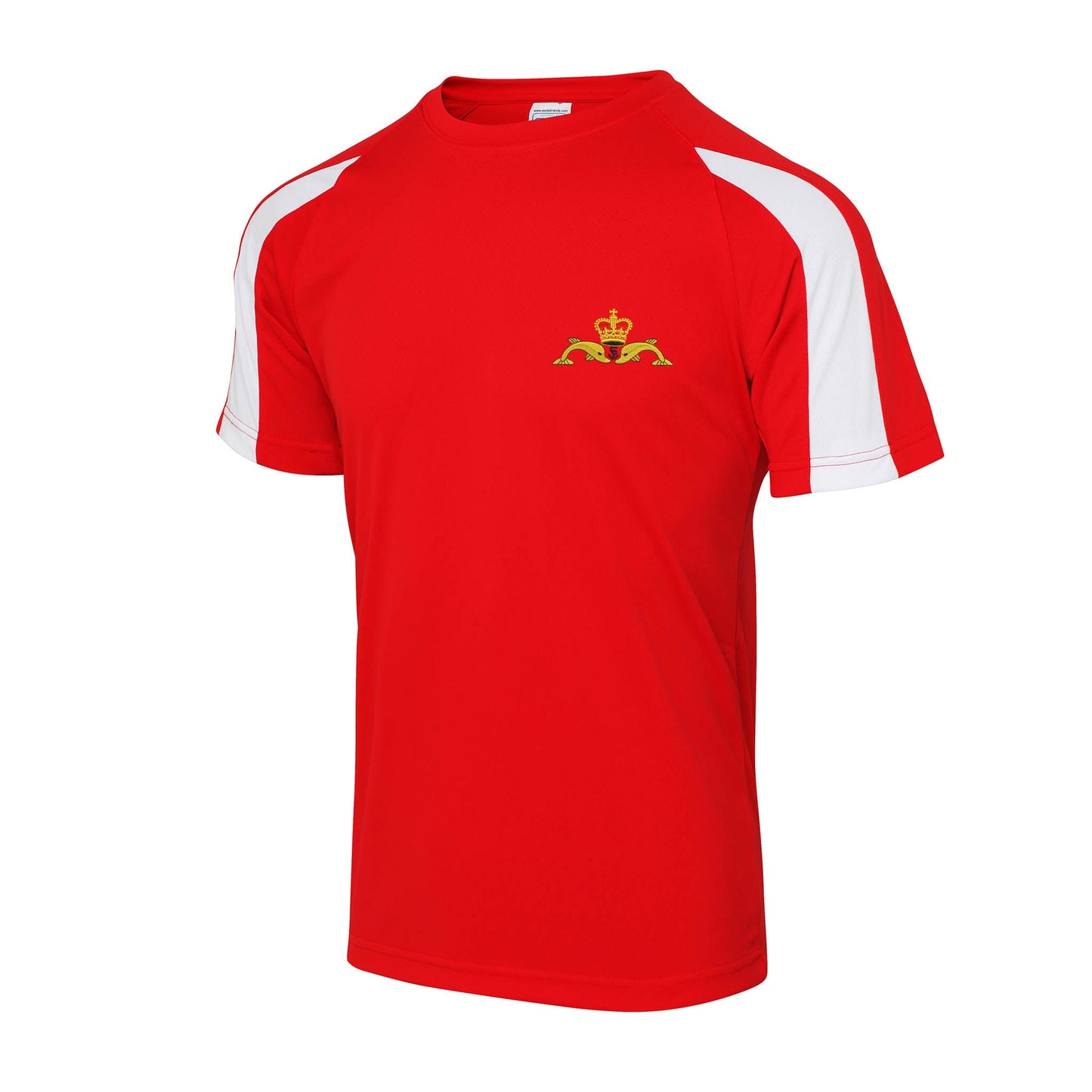 Navy Submariner Contrast Polyester T-Shirt