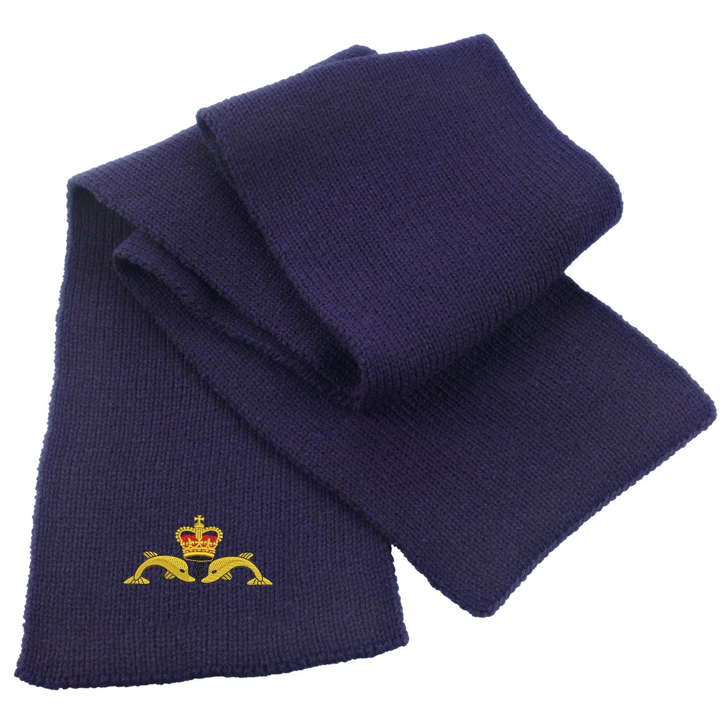 Navy Submariner Heavy Knit Scarf