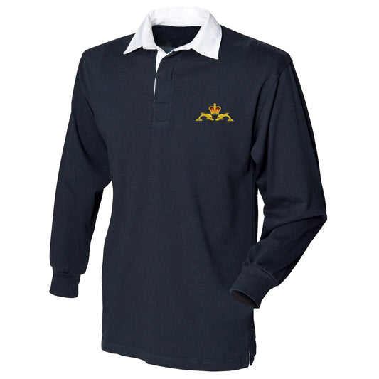 Navy Submariner Long Sleeve Rugby Shirt