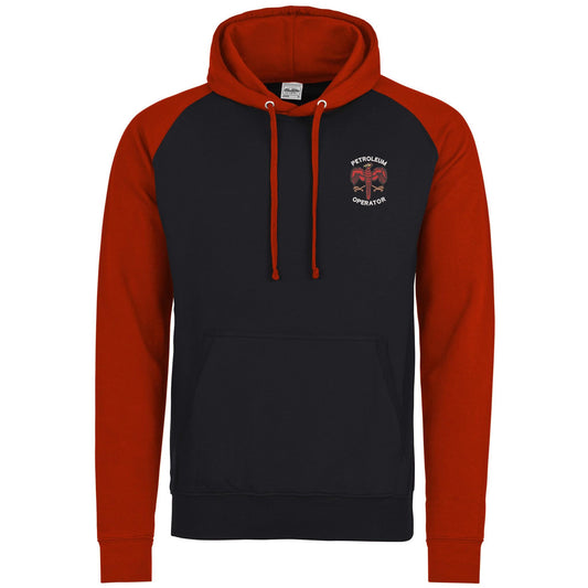 Petroleum Operator Contrast Hoodie