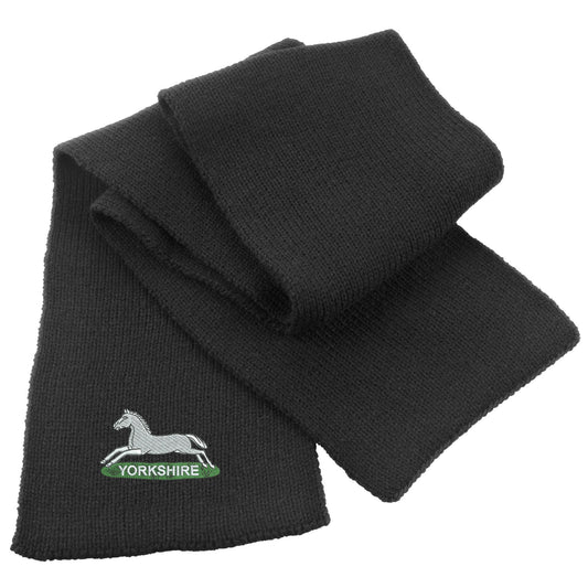 Prince of Wales's Own Regiment of Yorkshire Heavy Knit Scarf