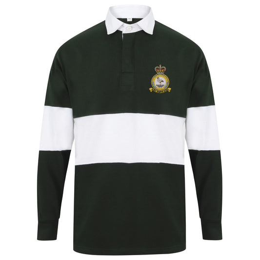 RAF Akrotiri Long Sleeve Panelled Rugby Shirt
