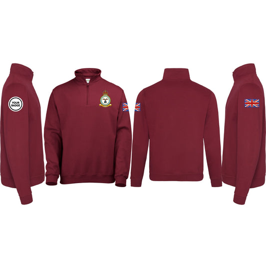 RAF Cranwell Quarter Zip Sweatshirt