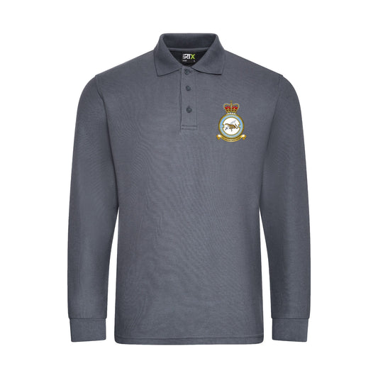 No 51 Squadron RAF Regiment Long Sleeve Polo Shirt