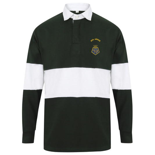 RFA Argus Long Sleeve Panelled Rugby Shirt