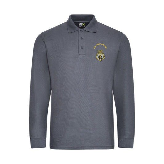 RFA Fort Grange Long Sleeve Polo Shirt