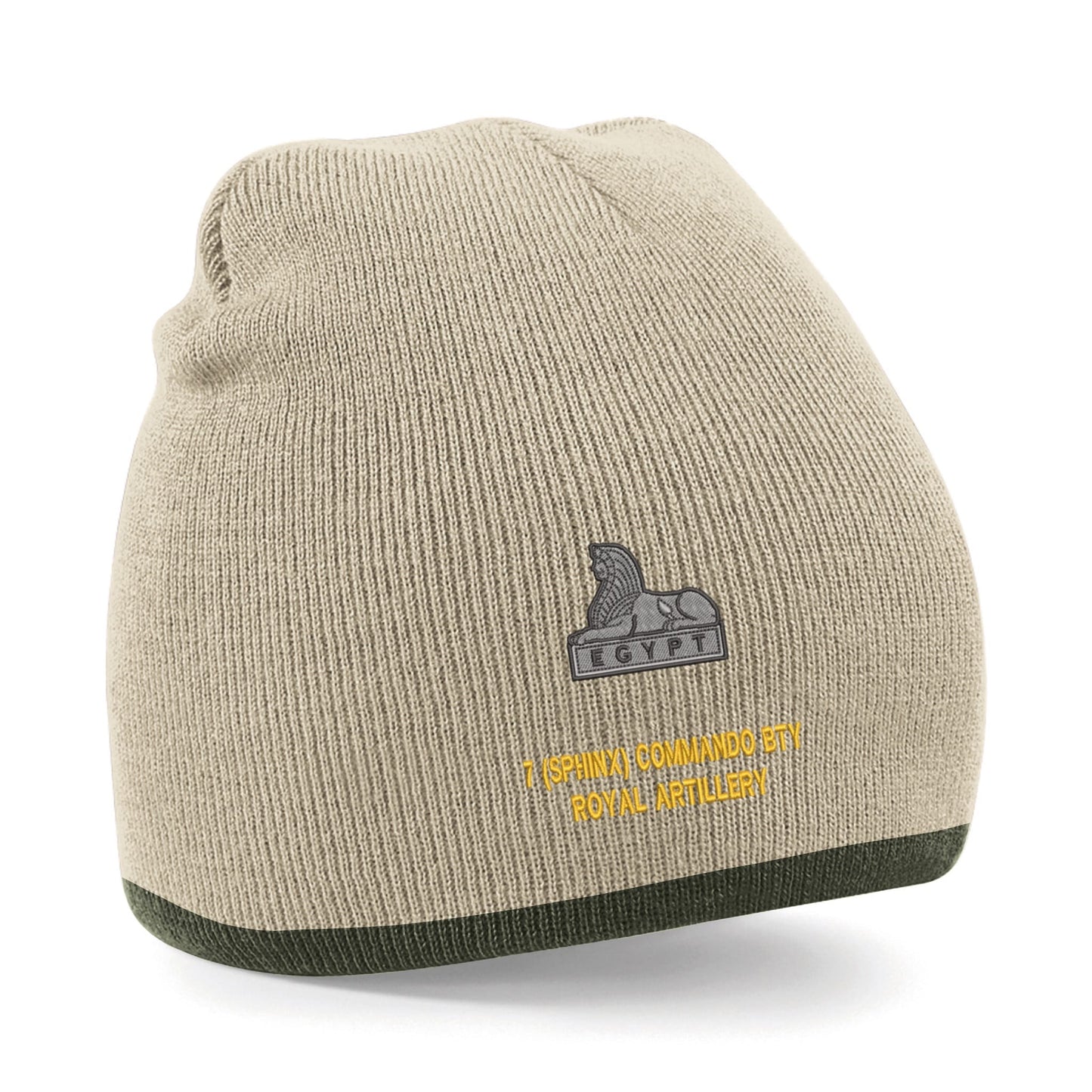 7 (Sphinx) Commando Battery Royal Artillery Beanie Hat