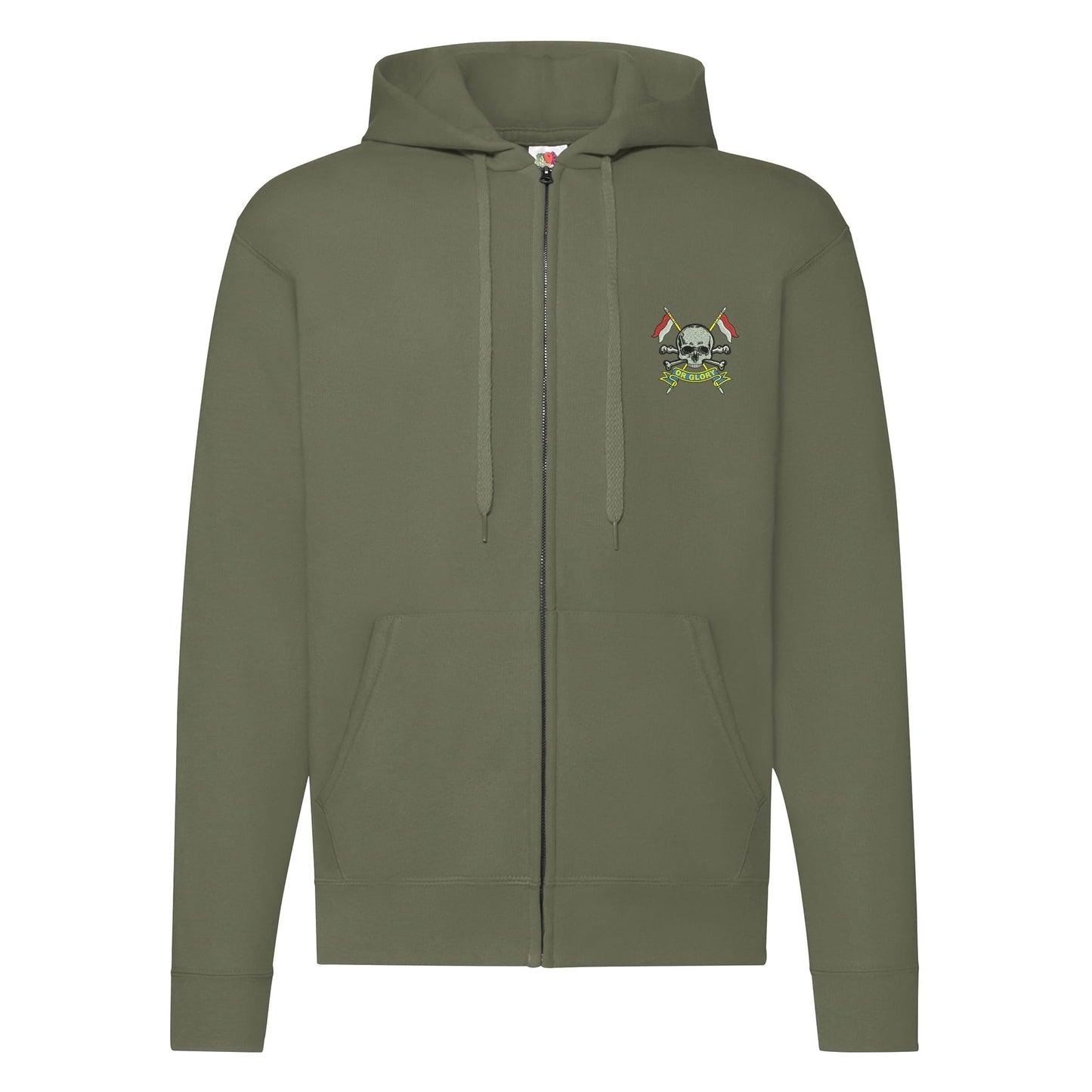 The Royal Lancers Zipped Hoodie