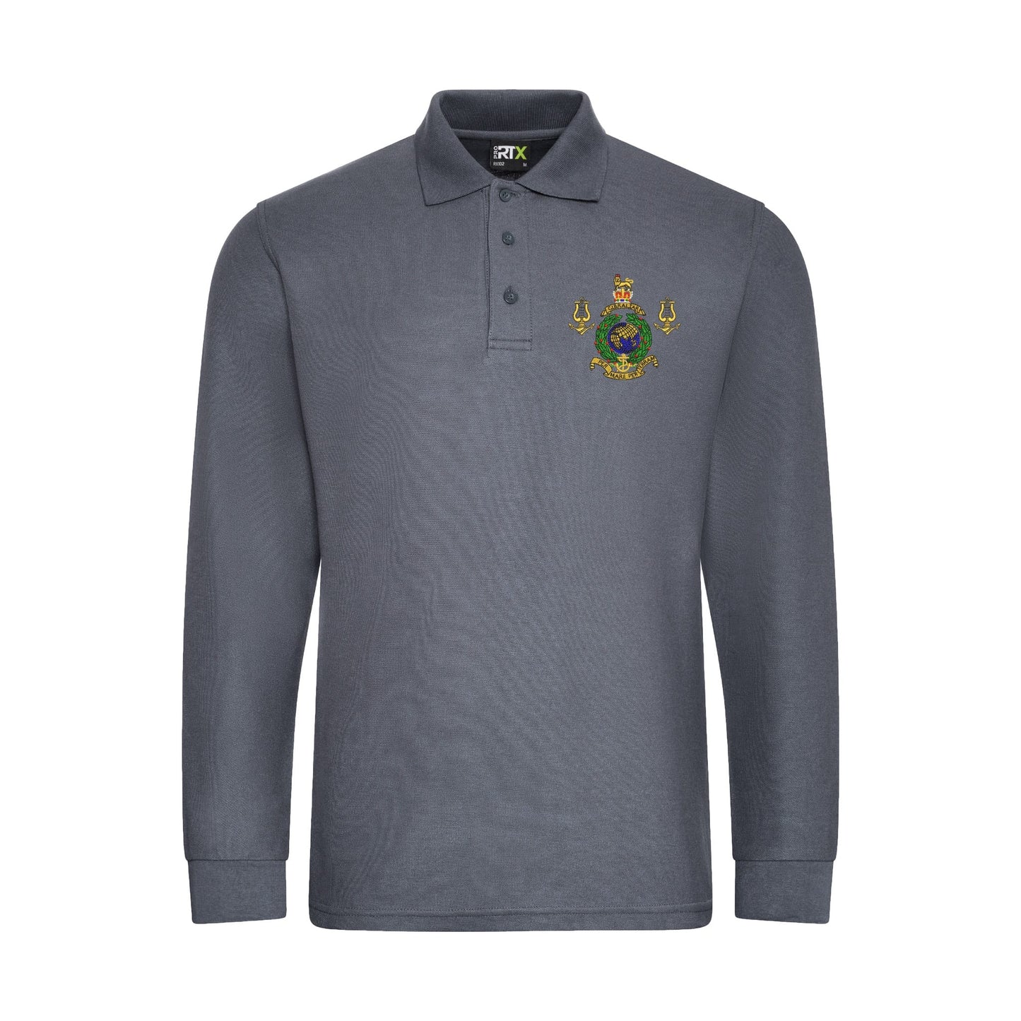 Royal Marines Band Service Long Sleeve Polo Shirt