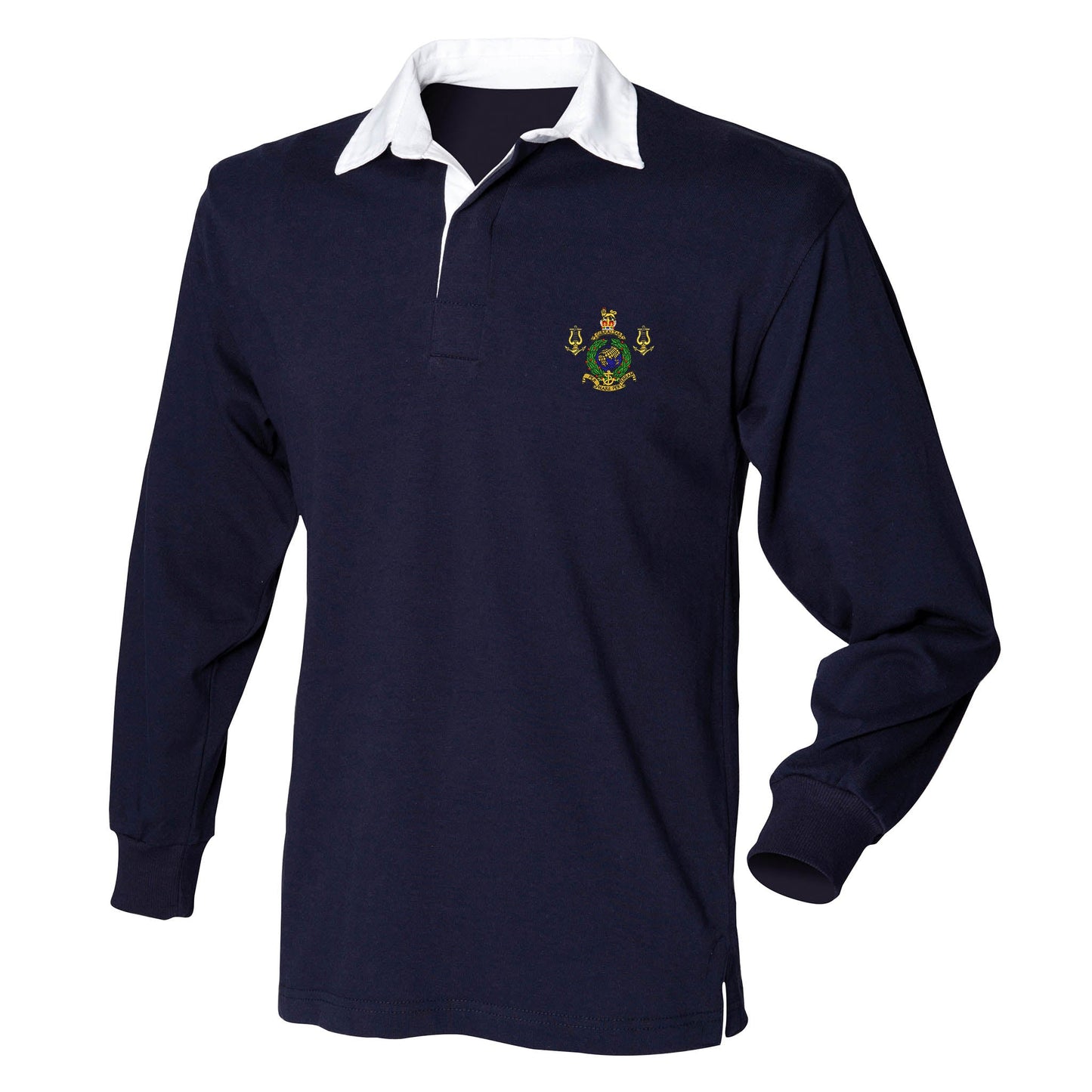 Royal Marines Band Service Long Sleeve Rugby Shirt