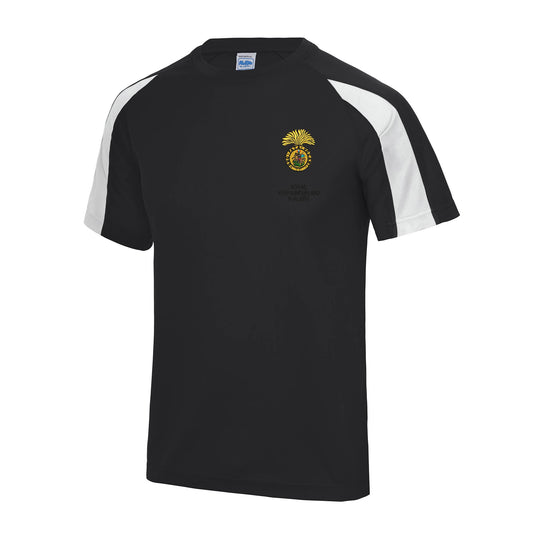 Royal Northumberland Fusiliers Contrast Polyester T-Shirt