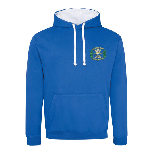 South Lancashire Regiment Varsity Contrast Hoodie
