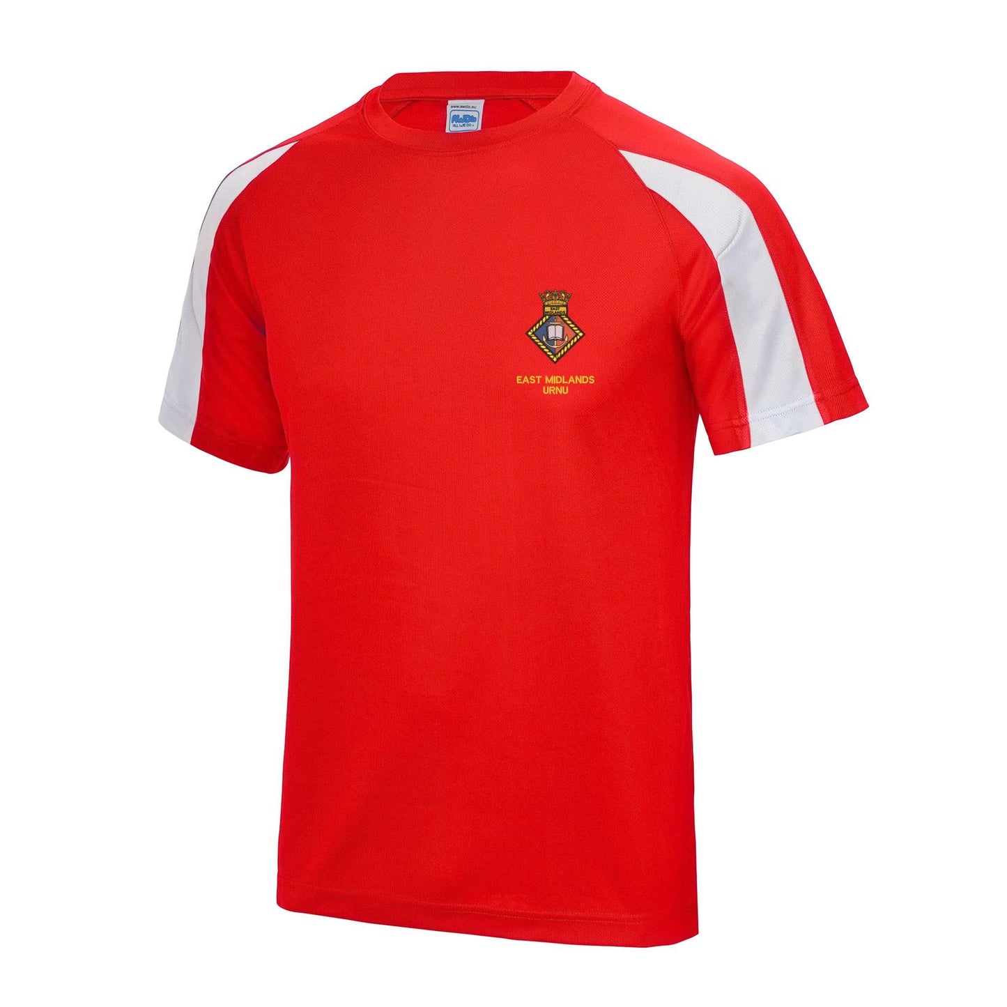 URNU East Midlands Contrast Polyester T-Shirt