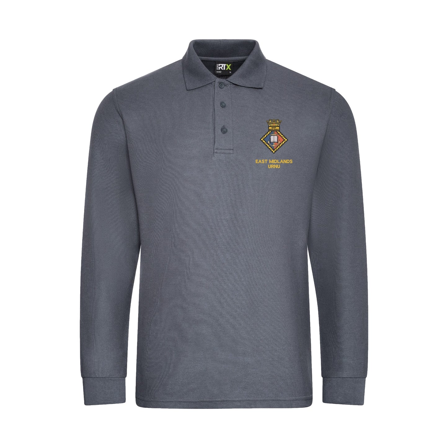 URNU East Midlands Long Sleeve Polo Shirt